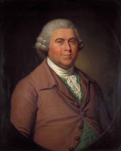 "John Davis, Bagnigge Wellsin omistaja", 1761-1799 tekijältä James Scouler