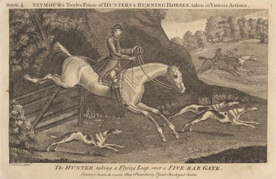 As Doze Gravuras de Seymour de Caçadores e Cavalos Correndo, tiradas em Várias Açõesfinlandês tekijältä James Seymour