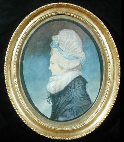 Rouva Thrale (pastelli paperille) tekijältä James Sharples