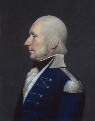 Sir G. Dunbar (pastelli harmaalla paperilla) tekijältä James Sharples