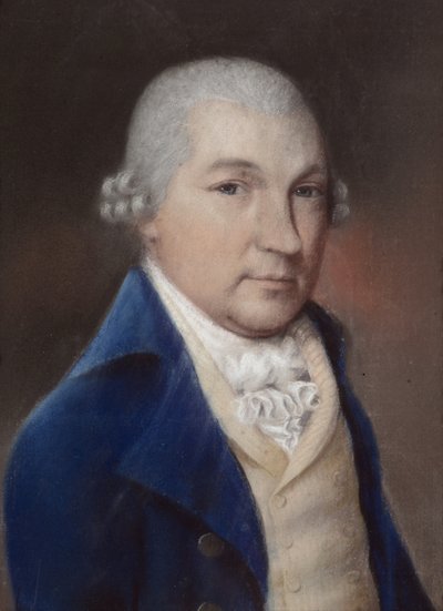 Thomas Andrewes (pastelli harmaalle paperille) tekijältä James Sharples