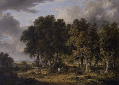 Näkymä uudessa metsässä, 1800-luvun puoliväli tekijältä James Stark