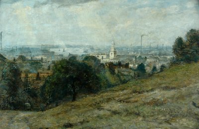 Näkymä Greenwich Hilliltä tekijältä James Stevens Hill