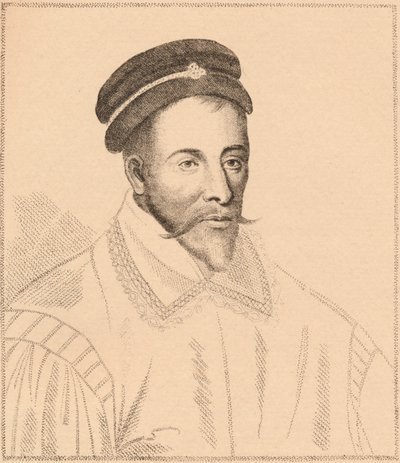 John Maitland, Thirlestanen ensimmäinen lordi Maitland, 1537-1595, 1889 tekijältä James Stillie