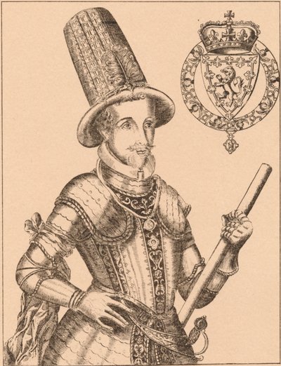 James VI Skotlannista, James I Englannista ja Irlannista 1566-1625, 1889 tekijältä James Stirling