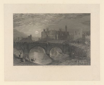 Alnwickin linna, Northumberland tekijältä James T. Willmore