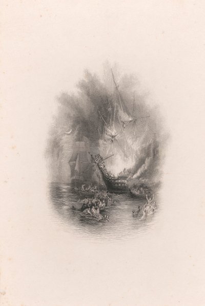 Fire at Sea (vinjetti) tekijältä James T. Willmore