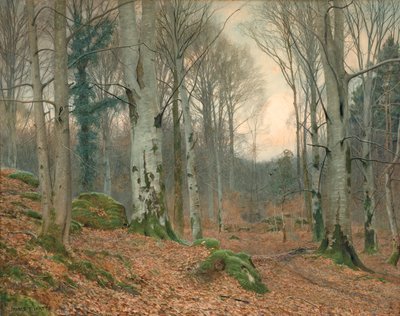 Walesin puu talvella (wc paperilla) tekijältä James Thomas Watts