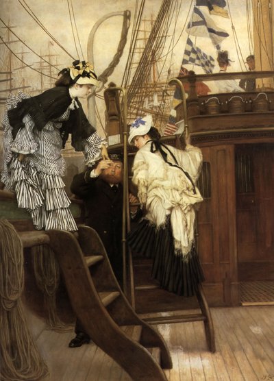Jahtiin nouseminen tekijältä James Jacques Joseph Tissot