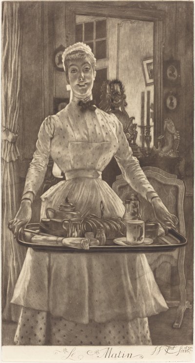 Le Matin Morning, 1886. tekijältä James Tissot