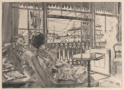 Ramsgate, 1876. tekijältä James Tissot