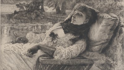 Kesäilta, 1881. tekijältä James Tissot