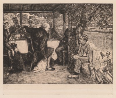 Tuhlaajapoika: Lihastettu vasikka tekijältä James Tissot