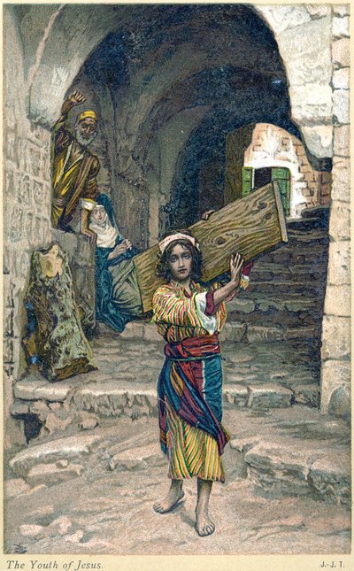 "Jeesuksen nuoriso", s. 1897 tekijältä James Tissot