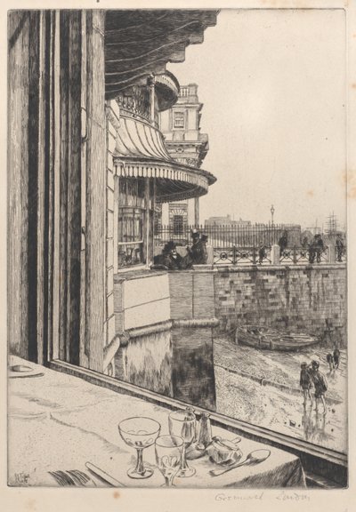 Trafalgar Tavern, Greenwich, 1878. tekijältä James Tissot
