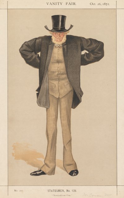 Vanity Fair: Statesman, nro 128 "Newcastle-on-Tyne" tekijältä James Tissot