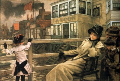 Lauttaa odotellessa I tekijältä James Tissot
