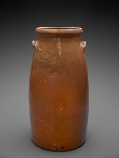 Churn, c. 1879-1900 (liukulasitettu kivitavara) tekijältä James W. Haden