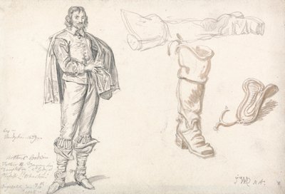 Tutkimuksia Anthony van Dyckin Arthur Goodwinin muotokuvan jälkeen tekijältä James Ward