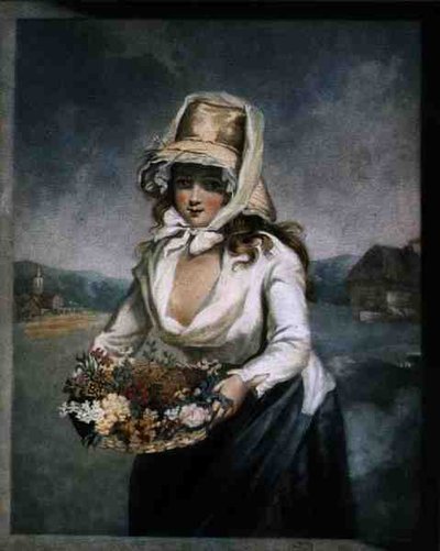 Kesä, taiteilijan kaivertama, pubi. n.1805 (mezzotint-kaiverrus) (pari 125572) tekijältä James Ward