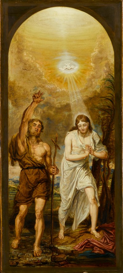 Kristuksen kaste, 1841. tekijältä James Ward