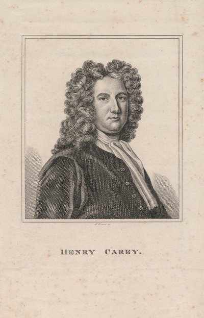 Henry Carey, kaiverrus R. Grave, noin 1800 tekijältä James Wasdail