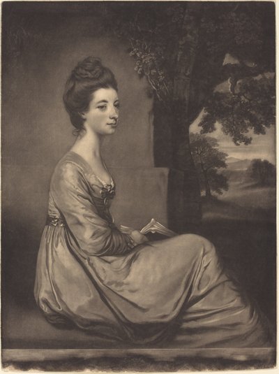 Jemima kreivitär Cornwallis tekijältä James Watson after Sir Joshua Reynolds