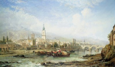 Näkymä Heidelbergiin tekijältä James Webb