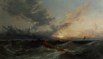 The Signal, n. 1860 (öljy kankaalle) tekijältä James Webb