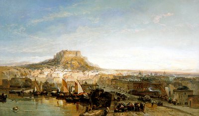 Näkymä Cartagenaan, Espanjan itärannikolle tekijältä James Webb