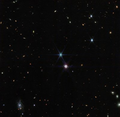 Harvinainen näkymä Neptunuksen renkaille tekijältä James Webb Space Telescope (NASA)