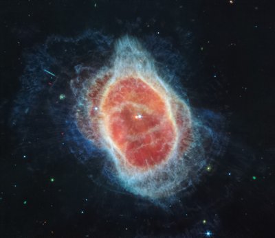 Eteläinen rengassumu (MIRI-kuva) tekijältä James Webb Space Telescope (NASA)