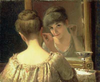 The Coquette, noin 1885 tekijältä James Wells Champney