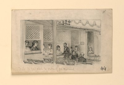 Teatterin sisustus tekijältä James Wells Champney