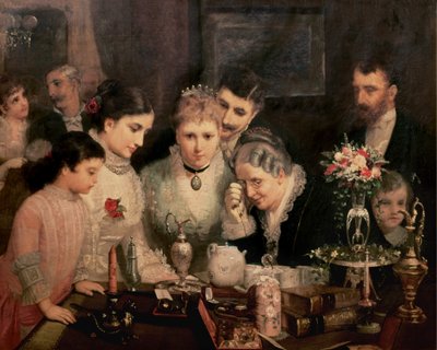 Häälahjat, n. 1880 tekijältä James Wells Champney