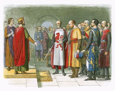 Kuningas Henrik III ja hänen parlamenttinsa tekijältä James William Edmund Doyle