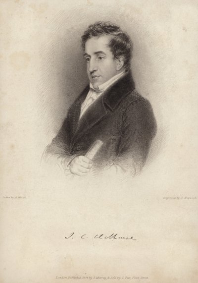 John Hobhouse, ensimmäinen paroni Broughton, englantilainen poliitikko ja muistelijoiden kirjoittaja tekijältä James, the Elder Hopwood
