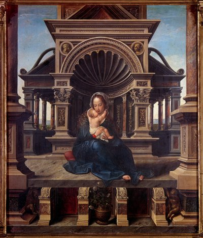Jan Gossaert dit mabusen maalaus Leuvenin neitsyt (1478-1536) tekijältä Jan (c.1472 c.1533) Gossaert