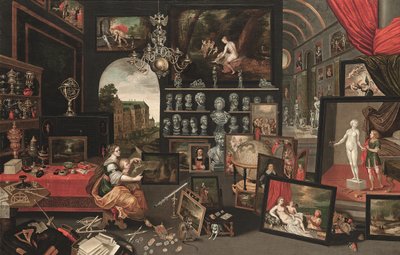Allegory of Sight (öljy kankaalle) tekijältä Jan (follower of) Brueghel
