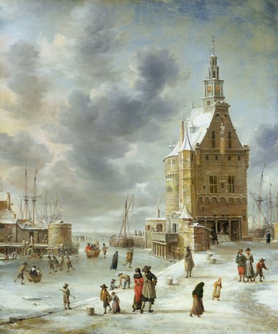 Hoornin kaupungin portti tekijältä Jan Abrahamsz. Beerstraten