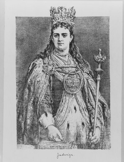 Puolan kuningatar Jadwiga, 1800-luku tekijältä Jan Alojzy Matejko