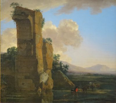 Italialainen maisema tekijältä Jan Asselijn
