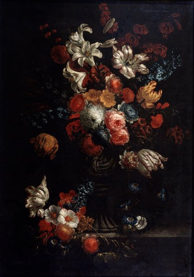 "Kukkia", 1600-luvun loppu tai 1700-luku. tekijältä Jan Baptist Bosschaert