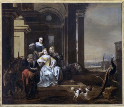 Nuoret blondit, 1646-55 tekijältä Jan Baptist Weenix