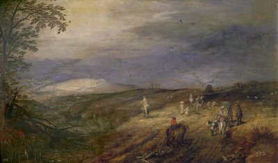 Forest Road tekijältä Jan Brueghel the Elder