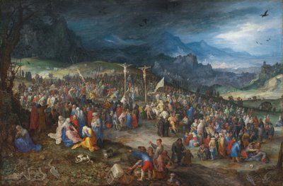saksa: Calvary Calvary tekijältä Jan Brueghel the Elder