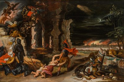 Allegoria laista ja väkivallasta (Allegoria Englannin kuningas Kaarle I:stä) tekijältä Jan Brueghel the Younger