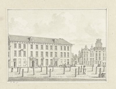 Laukkukuljetustalo Rotterdamissa tekijältä Jan Bulthuis