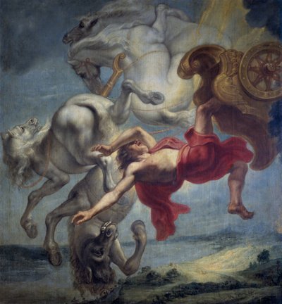 Phaetonin kukistuminen, 1600-luvun loppu. tekijältä Jan Carel van Eyck