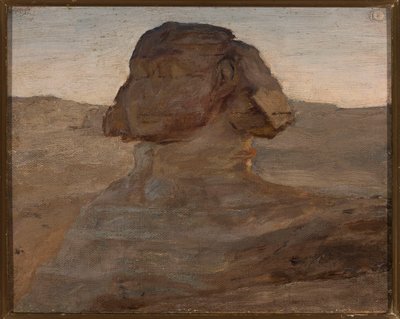 Sfinksi illalla. Egyptin-matkalta tekijältä Jan Ciągliński